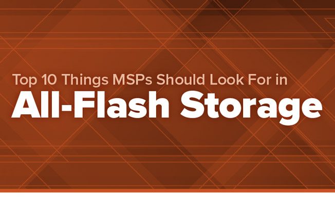 MSPs在全闪存存储中应该注意的10件事