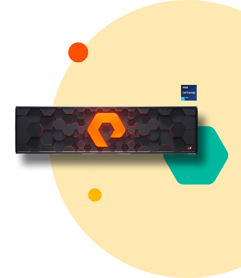 Stockage de données FlashArray//X NVMe